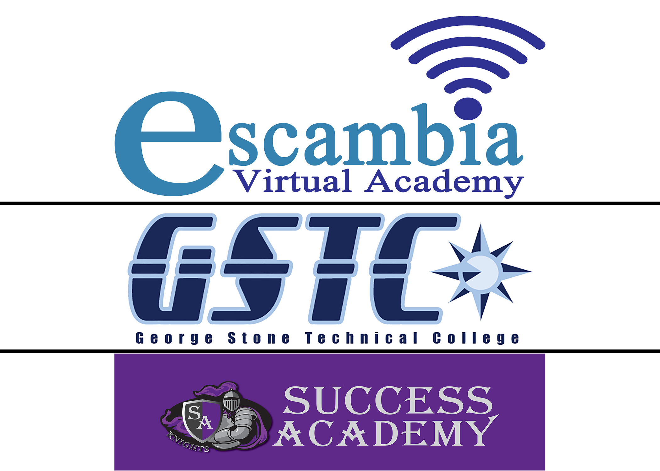 Escambia Virtual, George Stone, and Success Academy
